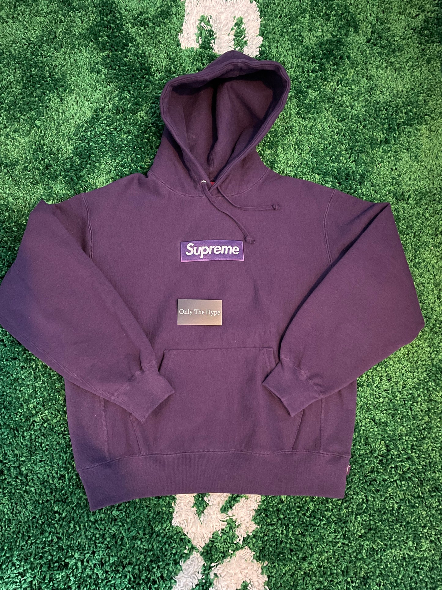 Supreme Box logo hoodie purple (2023)